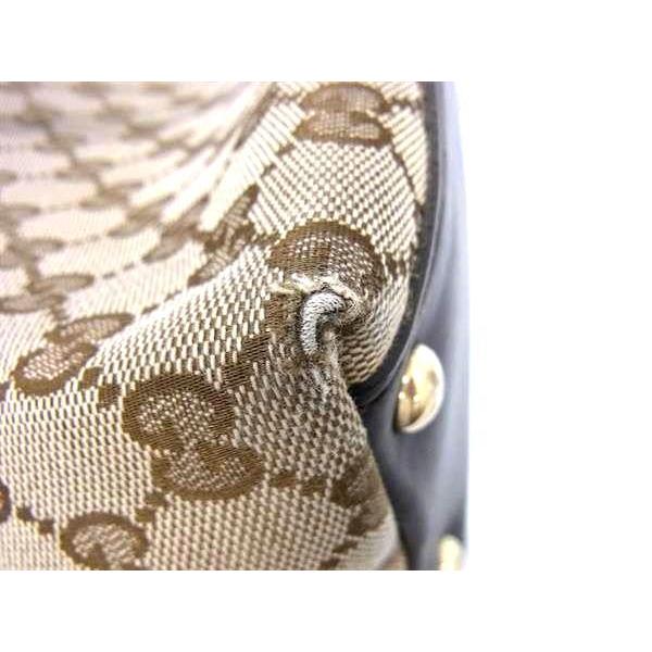 GUCCI（グッチ） トートバッグ ニューブリット GGキャンバス レザー