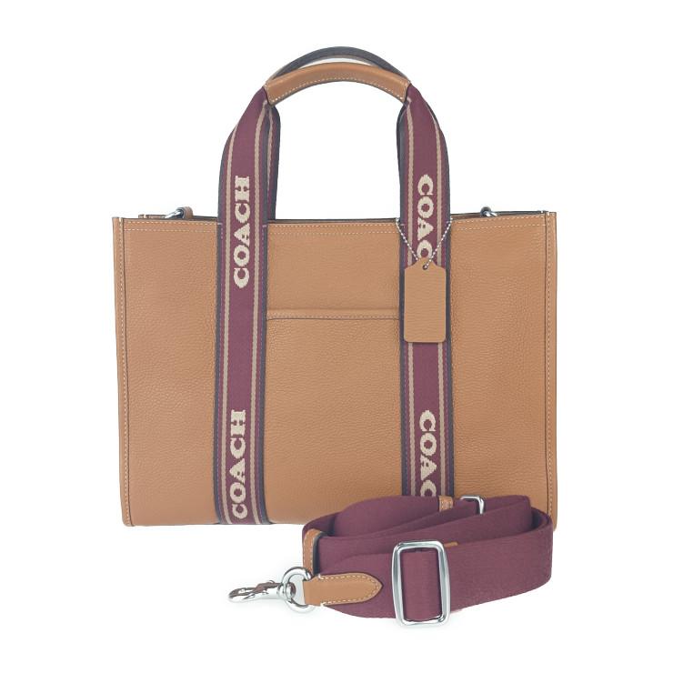 COACH 新古未使用展示品 コーチ スミス トートバッグ CM067 茶色 