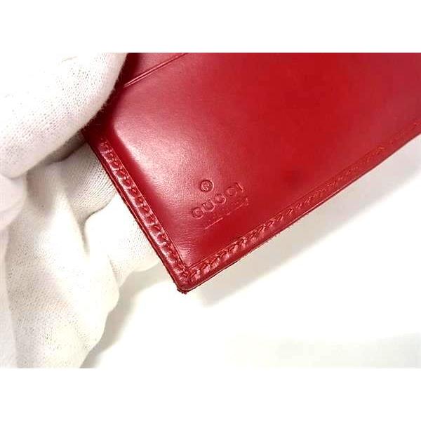 GUCCI グッチ 財布 ジャッキー 035 2091 2131 レッド GGキャンバス×レザー レディース GG柄 二つ折り 財布 シルバー金具【本物保証】 GUCCI（グッチ） 財布 ジャッキー GGキャンバス×レザー 035 2091 2131