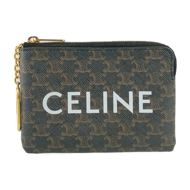 CELINE 美品 セリーヌ コインケース コインパース 10C662CA2 38NO 茶色  