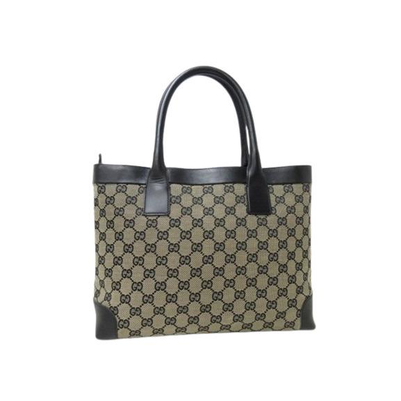GUCCI（グッチ） ハンドバッグ トートバッグ GGキャンバス レザー 002
