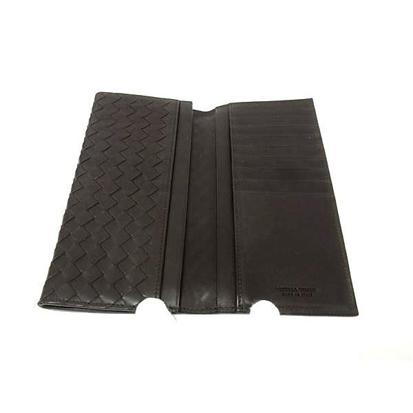 ボッテガヴェネタ　長財布　120697 ブラウン BOTTEGA VENETA ボッテガヴェネタ 財布 イントレチャート レザー