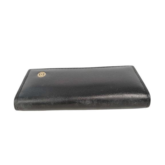 超美品 Cartier カルティエ キーケース パシャライン 4連キーケース L3000203 ブラック レザー【本物保証】