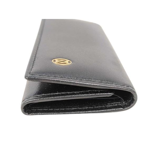 超美品 Cartier カルティエ キーケース パシャライン 4連キーケース L3000203 ブラック レザー【本物保証】