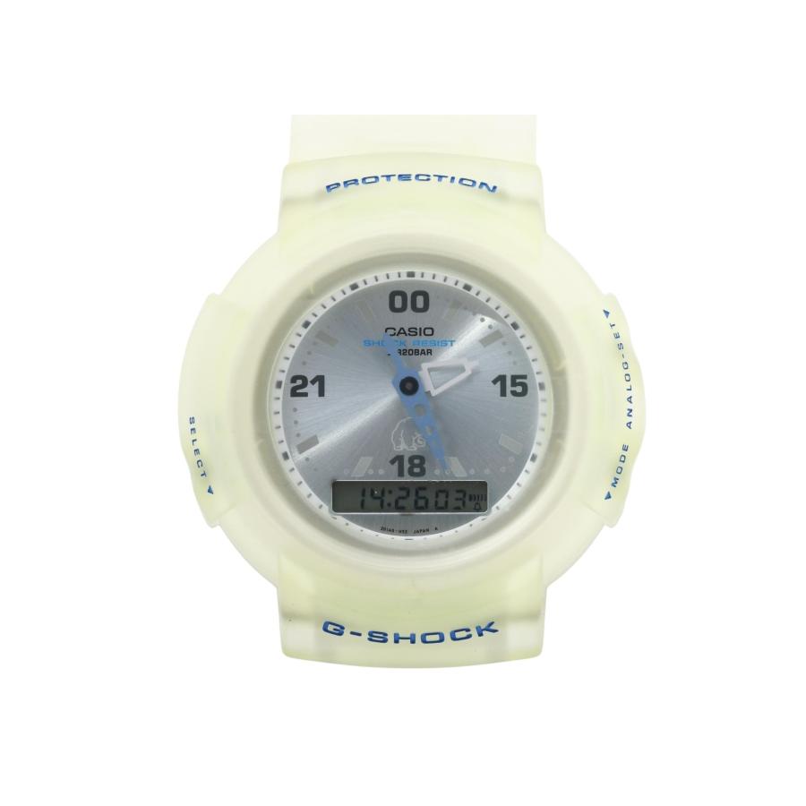 CASIO カシオ 時計 GSHOCK  AW500NS2ET クリア 樹脂 メンズ アナデジ 美品【本物保証】 CASIO（カシオ） 時計 G-SHOCK 樹脂 AW-500NS-2ET アナデジ クリア