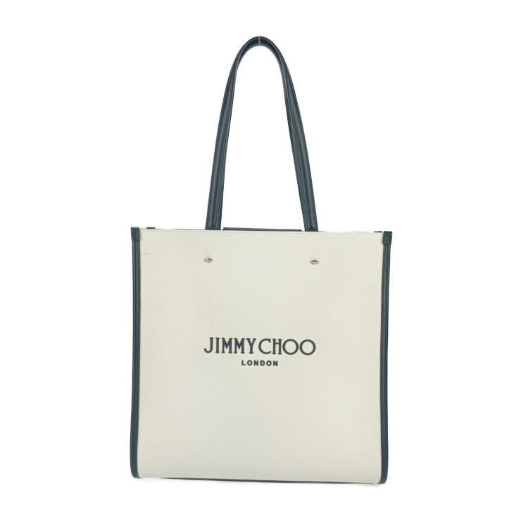 美品】JIMMY CHOO ジミーチュウ キャンバス トートバッグ 【公式通販】