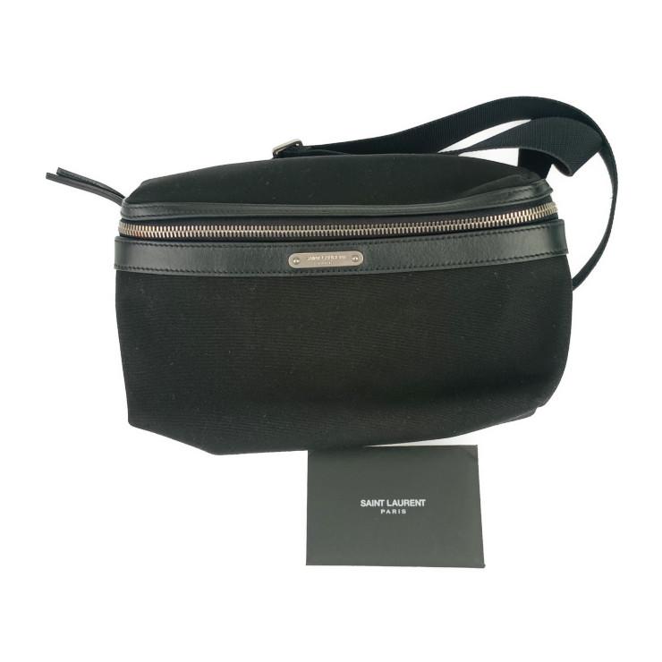 SAINT LAURENT 美品 PARIS サンローラン パリ ウエストバッグ シティ 