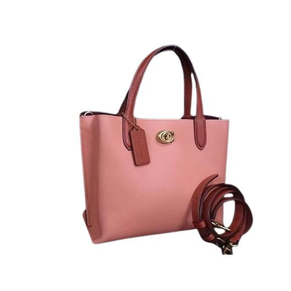 COACH（コーチ） ハンドバッグ ウィロウ トート 24 カラーブロック