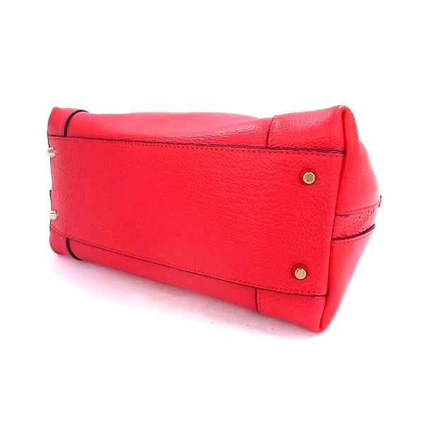 FURLA パイパー ショルダーバッグ トートバッグ 赤 FURLA（フルラ） ハンドバッグ パイパー レザー - ゴールド金具 レッド