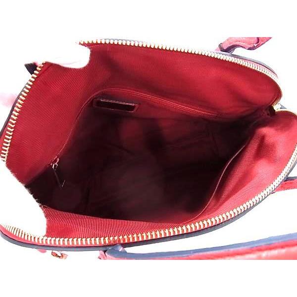 FURLA パイパー ショルダーバッグ トートバッグ 赤 FURLA（フルラ） ハンドバッグ パイパー レザー - ゴールド金具 レッド