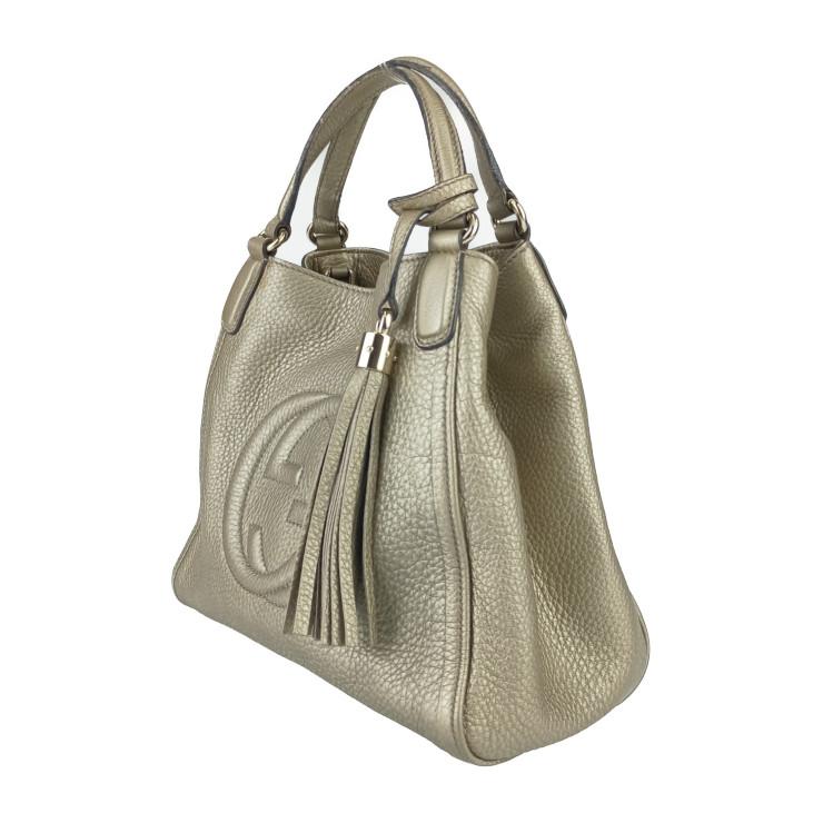 GUCCI（グッチ） ハンドバッグ インターロッキングG ソーホー 2WAY 