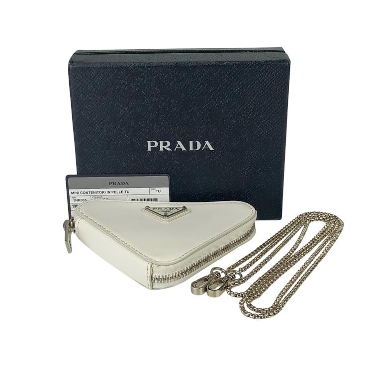 PRADA（プラダ） ショルダーバッグ トライアングル チェーン ポーチ
