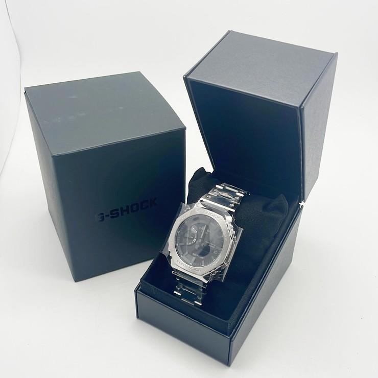 カシオ 時計 G-SHOCK FULL METAL 2100 Series ステンレススチール【本物保証】の画像