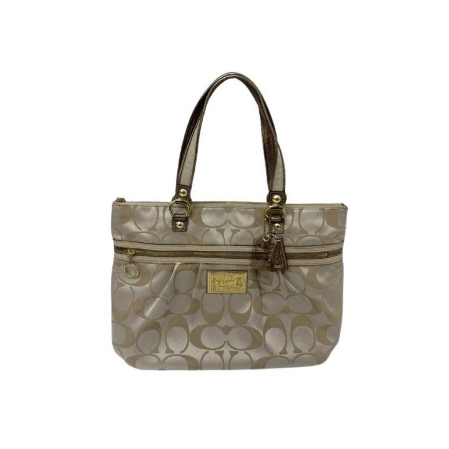 COACH（コーチ） トートバッグ ポピー 15316 キャンバス レザー ベ 