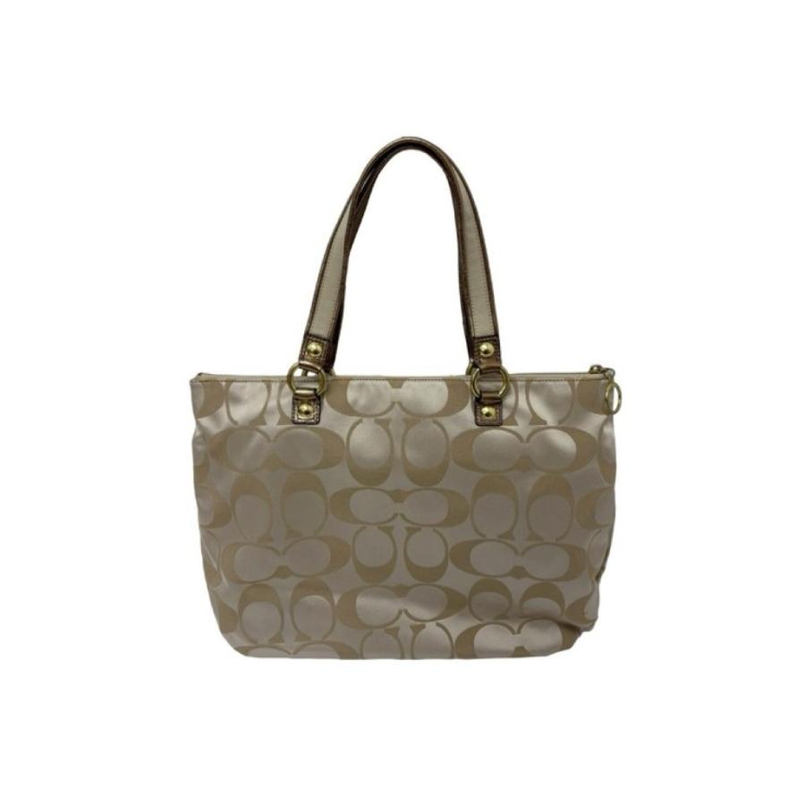 COACH（コーチ） トートバッグ ポピー 15316 キャンバス レザー ベ 