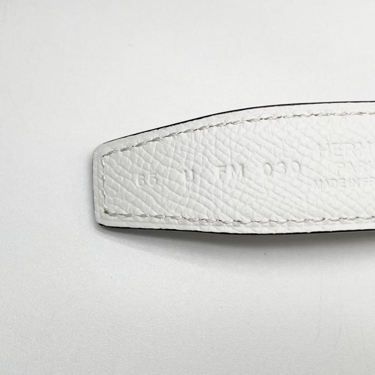 HERMES（エルメス） ベルト ラグーヌ レザー - リバーシブル ゴールド