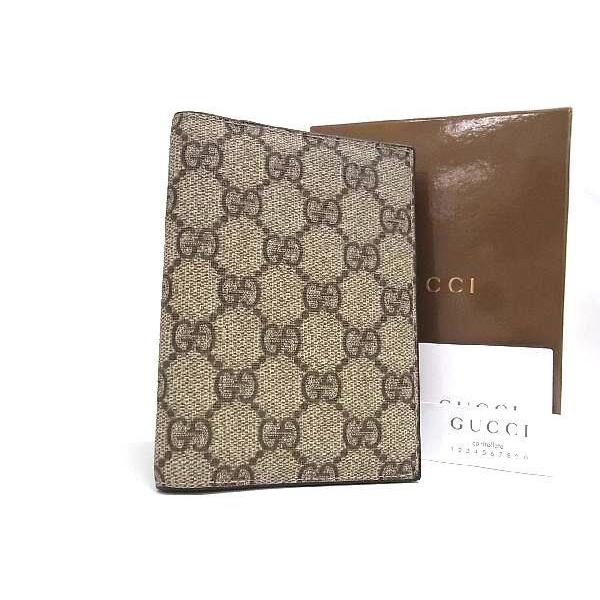 GUCCI（グッチ） 手帳カバー GGスプリーム パスポートケース PVC 