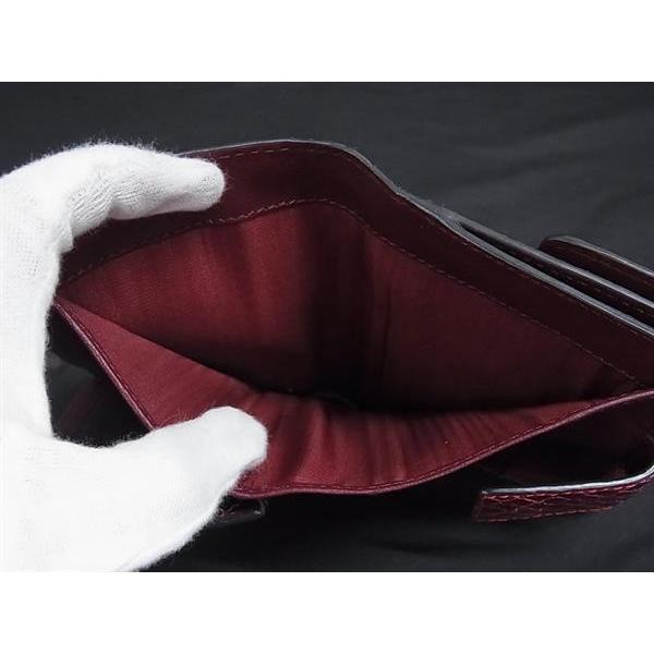 CELINE（セリーヌ） 財布 二つ折り財布 パイソン レザー - Wホック