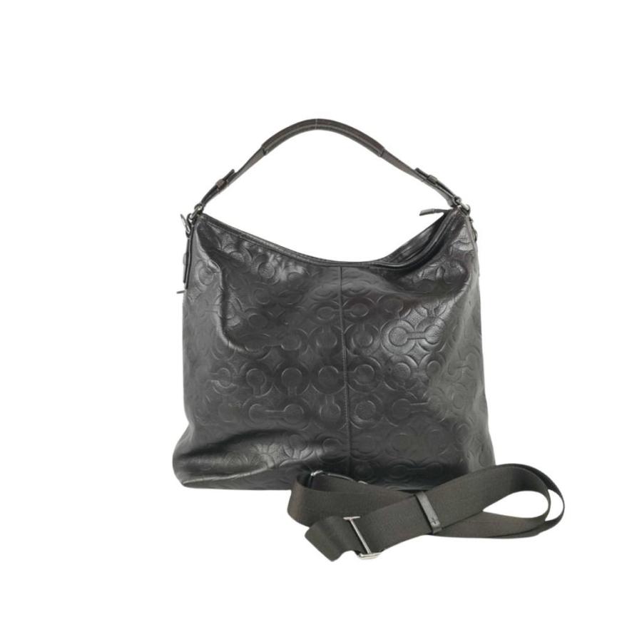 COACH（コーチ） ショルダーバッグ オプアート 70249 レザー ブラック 