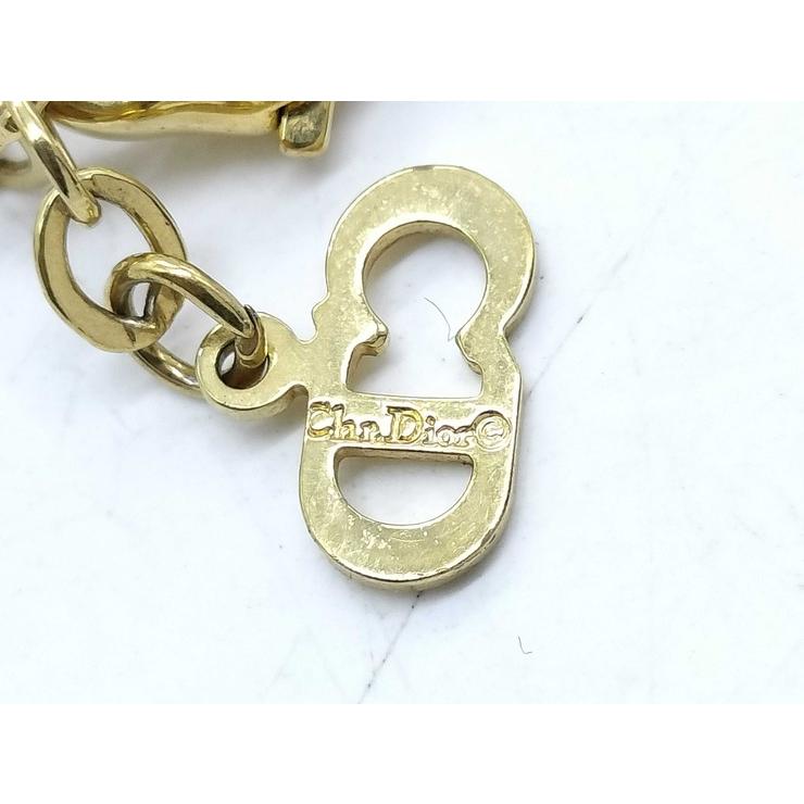 クリスチャンディオール ネックレス エンブレムロゴ メタル - ゴールド ジュエリー ペンダント ブランド 小物【本物保証】_4