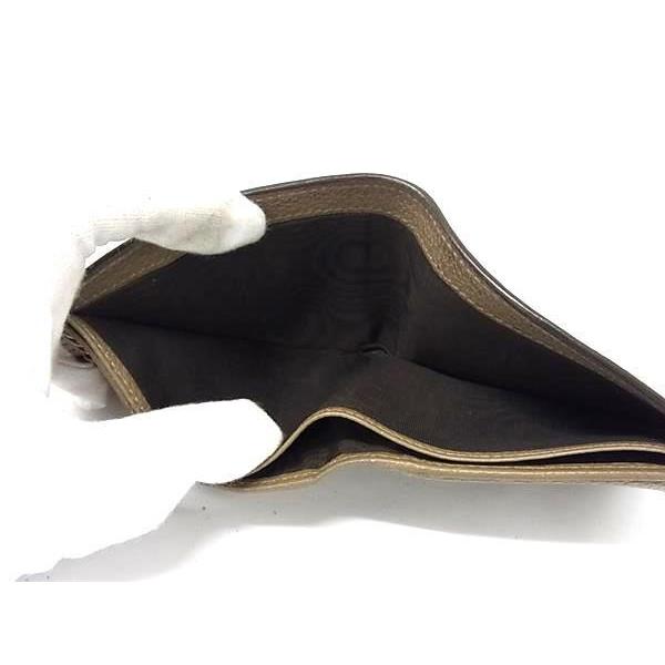 GUCCI ベージュレザー 二つ折り財布　739479 GUCCI（グッチ） 二つ折り財布 ジャンボGG コインウォレット 739479