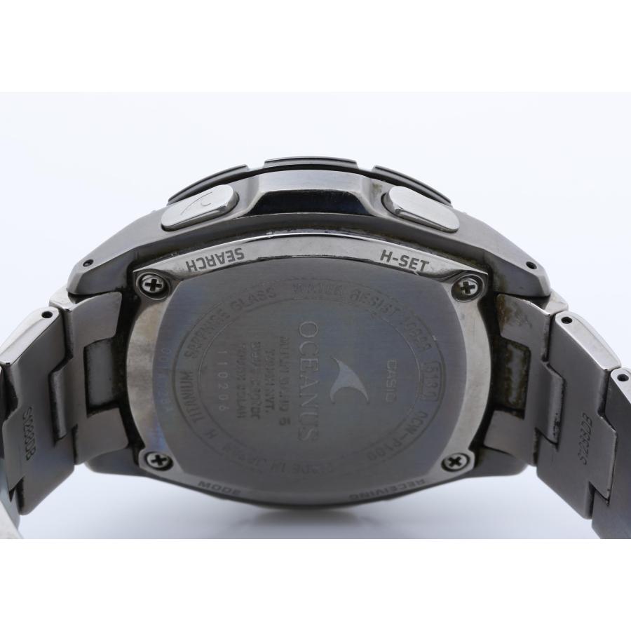 CASIO（カシオ） 腕時計 OCEANUS オシアナス OCW-P100 チタン ブラック