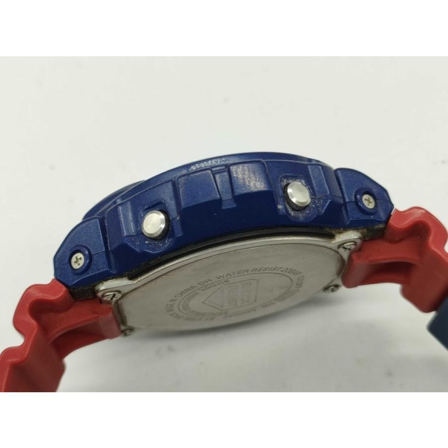CASIO（カシオ） 時計 G-SHOCK DW-6900AC 樹脂 ホワイト ブルー レッド