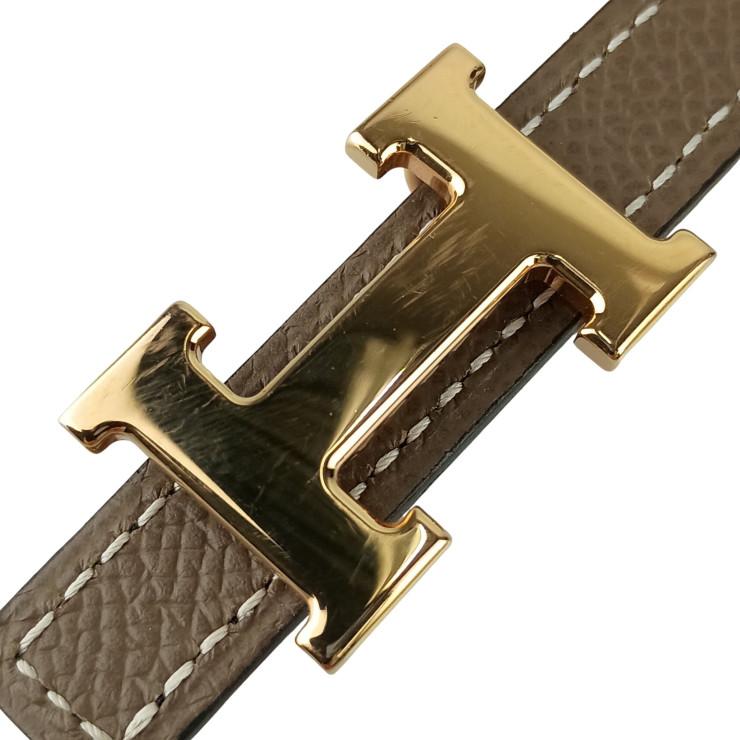 HERMES（エルメス） ベルト ミニH ヴォーエプソン ヴォースイフト