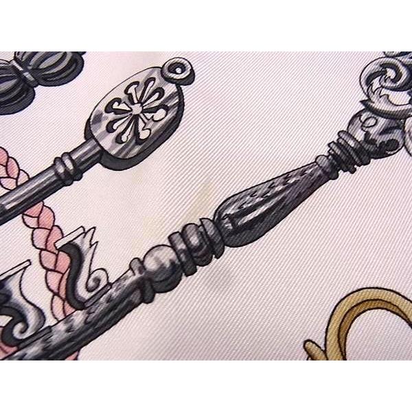 HERMES（エルメス） スカーフ カレ90 シルク100％ - LES CLES 鍵柄
