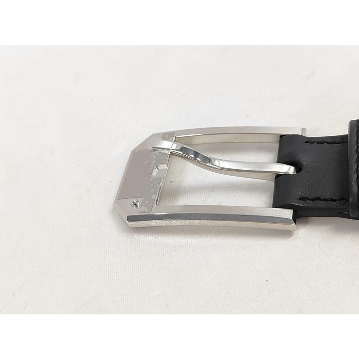 メンズファッション エルメス ベルト アンディ 26 レザー - シルバー