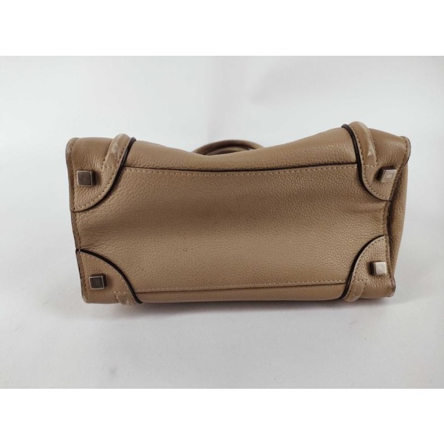 CELINE（セリーヌ） ハンドバッグ ラゲージ マイクロショッパー レザー 