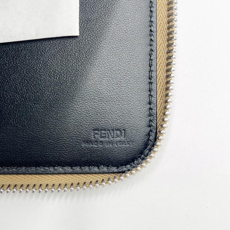 フェンディ クラッチバッグ 7N0167 レザー ベージュ系 新品未使用展示品 ファッション 小物 ブランド【本物保証】_7