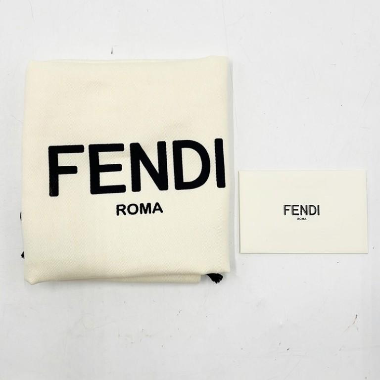 フェンディ クラッチバッグ 7N0167 レザー ベージュ系 新品未使用展示品 ファッション 小物 ブランド【本物保証】_8