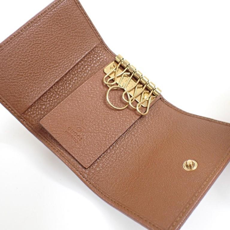GUCCI（グッチ） キーケース バンブー GGマーモント ダイアナ 658636