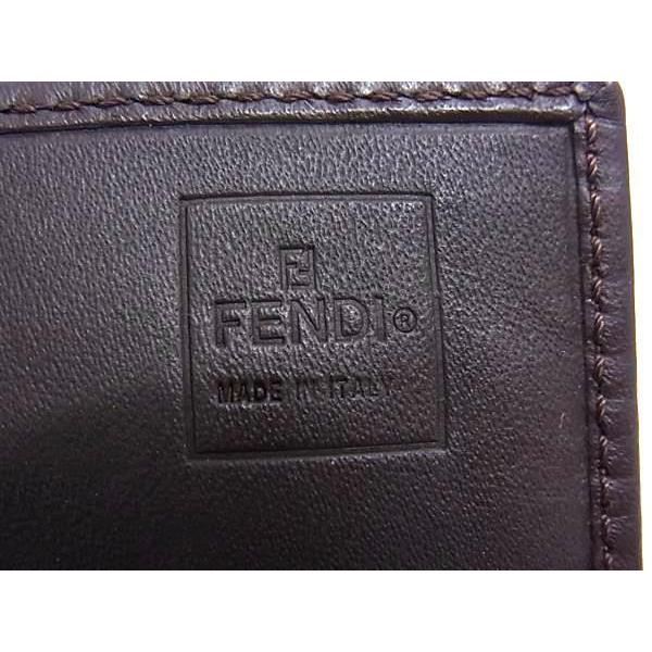 FENDI（フェンディ） 長財布 ズッカ 2807 30851 99 キャンバス×レザー 