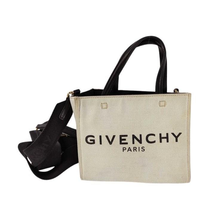 GIVENCHY（ジバンシィ） ハンドバッグ Gトートミニ キャンバス×レザー 