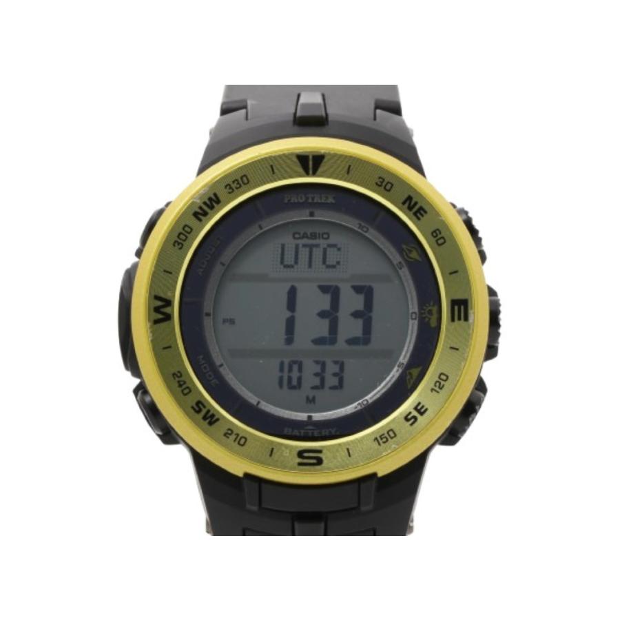 CASIO カシオ 腕時計 PRO TREK プロトレック Climber Line PRG-330 イエロー系 ブラック 樹脂／アルミ メンズ デジタル 美品 CASIO（カシオ） 腕時計 PRO TREK プロトレック Climber Line PRG-330