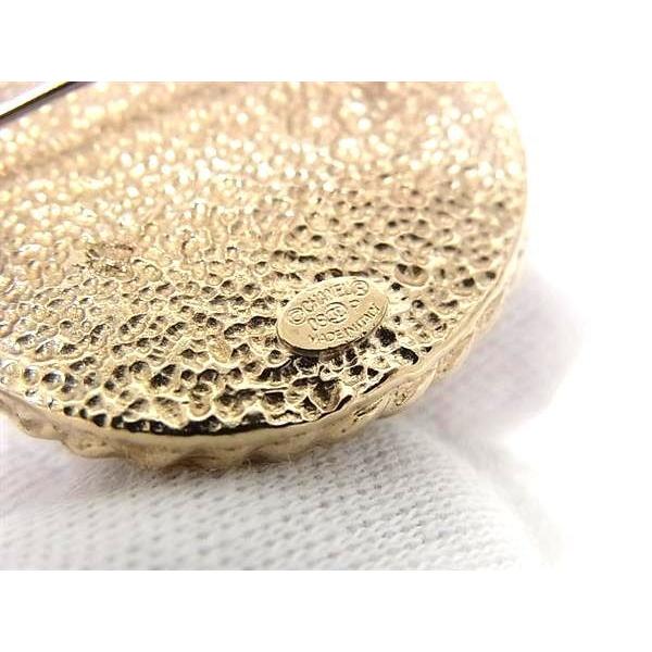 CHANEL（シャネル） ブローチ ココマーク メタル ゴールド ブラック系 