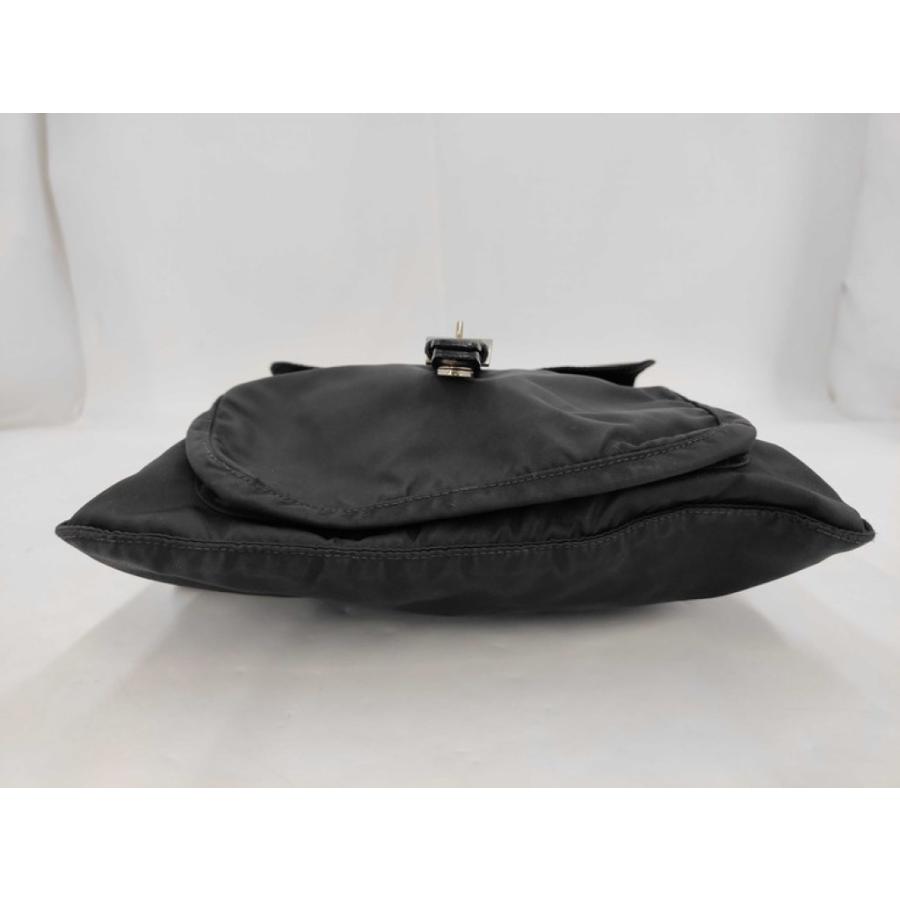 ⭐️美品⭐️プラダ RRADA ショルダーバッグ ナイロン 三角ロゴ BT0520黒 PRADA（プラダ） ショルダーバッグ トライアングルロゴ BT0520