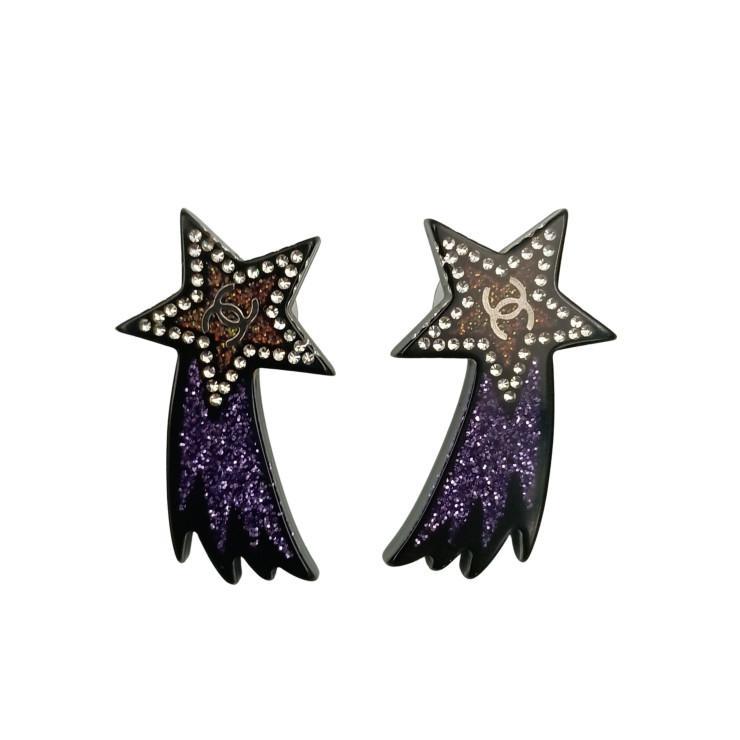 CHANEL（シャネル） ピアス ココマーク シューティングスター レジン 