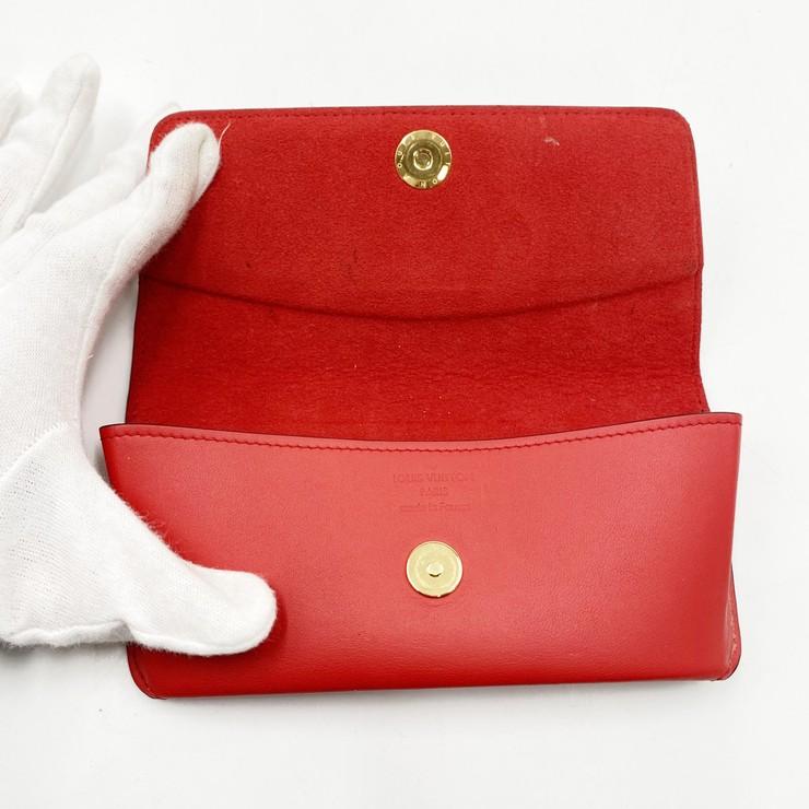 良品 ルイヴィトン GI0372 メガネケース エテュイ リュネット ウディ 茶 LOUIS VUITTON（ルイ・ヴィトン） 眼鏡ケース エテュイ・リュネット