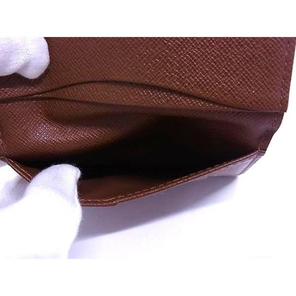 LOUIS VUITTON ルイヴィトン カードケース モノグラム オーガナイザー ドゥ ポッシュ M61732 ブラウン系 PVC レザー ユニセックス 二つ折り 名刺入れ 超美品 LOUIS VUITTON（ルイ・ヴィトン） カードケース モノグラム