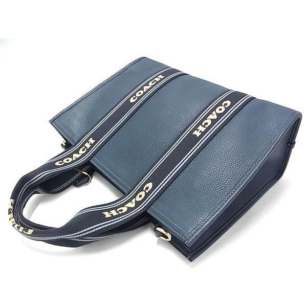 COACH（コーチ） ハンドバッグ スミス レザー CBM10 2WAY ブルー系