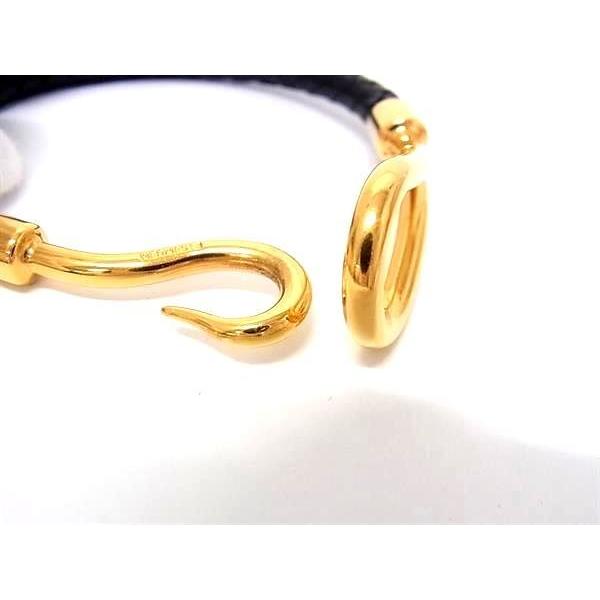 HERMES（エルメス） ブレスレット ジャンボ レザー ブラック系 超美品 