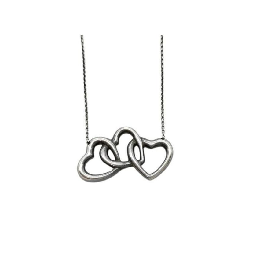 じ*ん様 Tiffany & Co. トリプル　オープンハート　ネックレス TIFFANY&Co.（ティファニー） ネックレス トリプルオープンハート