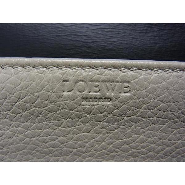 LOEWE（ロエベ） 長財布 アマソナ レザー ベージュ系 美品 