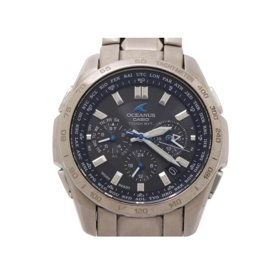 【未使用】オシアナス 腕時計 OCW T600 CASIO（カシオ） 腕時計 OCEANUS オシアナス OCW-T600-1AJF チタン