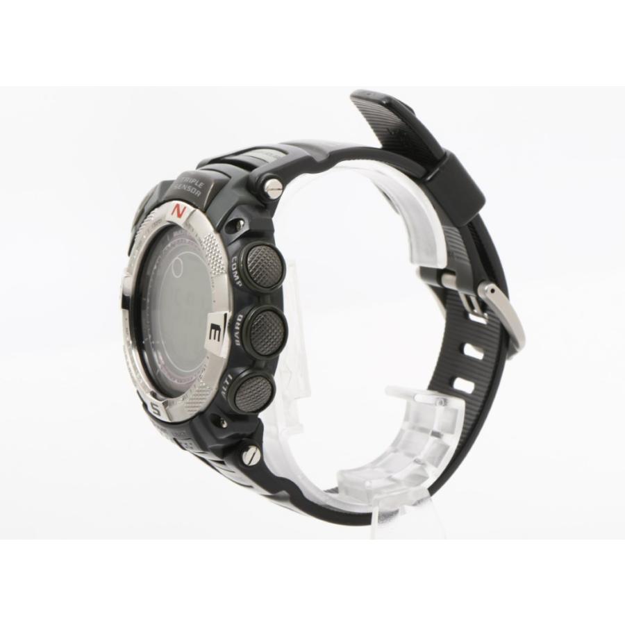 CASIO カシオ 腕時計 PRO TREK プロトレック PRW-1500J-1JF ブラック系 樹脂／ステンレススチール メンズ デジタル 美品 CASIO（カシオ） 腕時計 PRO TREK プロトレック PRW-1500J-1JF 樹脂