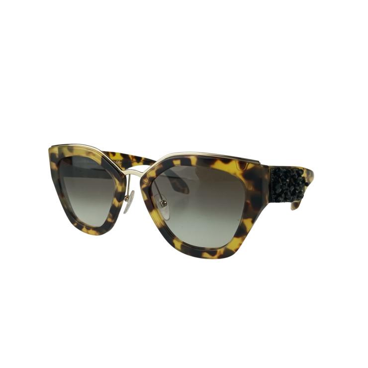 PRADA（プラダ） サングラス SPR10T アセテート ブラウン系 新品未使用 