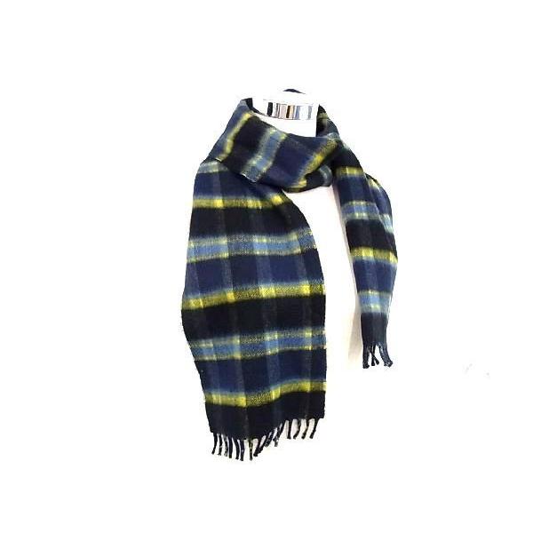 PRADA（プラダ） マフラー - カシミヤ100％ 1FS018 チェック柄 
